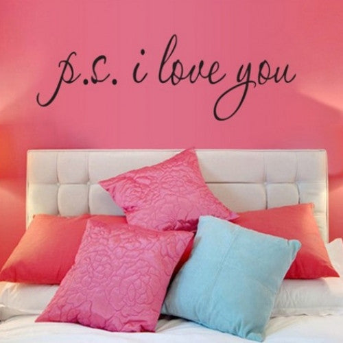 PS I Love You Wall Art Decal Home Decor