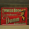 Cerveza Bock Beer Metal Signs Wall Decor