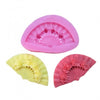 Chinese Fan Silicone Mold For Clay Craft