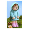 Mini Cute Girl Landscaping Plastic Craft