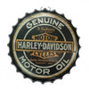 Embossed Beer Bottle Cap Metal Sign