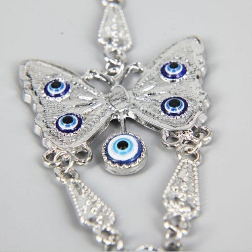 Butterfly Nazar Charms Metal Crafts